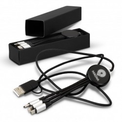 branded Lumos Braided Charging Cable, from our range of promotional USB Hubs & Cables