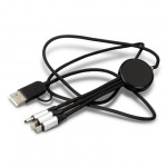 branded Lumos Braided Charging Cable, from our range of promotional USB Hubs &amp; Cables