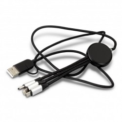 branded Lumos Braided Charging Cable, from our range of promotional USB Hubs & Cables
