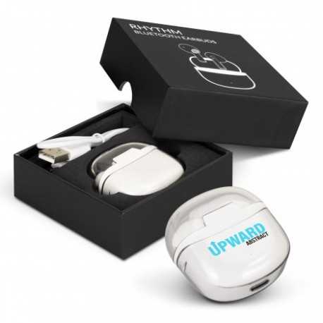 branded Rhythm Bluetooth Earbuds, from our range of promotional Earbuds & Headphones