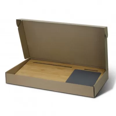 branded NATURA Bamboo Lap Desk, from our range of promotional USB Accessories