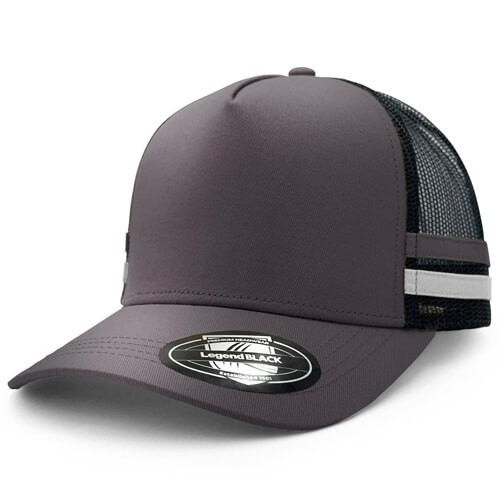 branded Striped Trucker Hat, from our range of promotional Caps