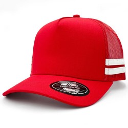 Caps - Striped Trucker Hat