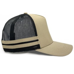 Caps - Striped Trucker Hat