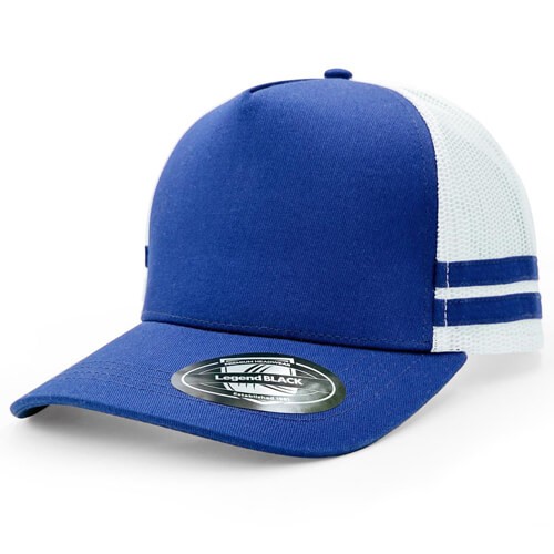 branded Striped Trucker Hat, from our range of promotional Caps