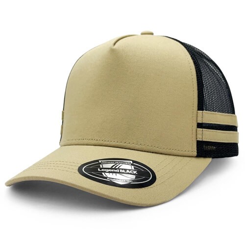 branded Striped Trucker Hat, from our range of promotional Caps
