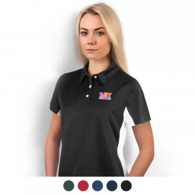 branded TRENDSWEAR Harvey Womens Polo, from our range of promotional Men's Promotional Polo Shirts