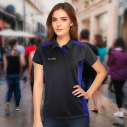 branded TRENDSWEAR Apex Womens Polo, from our range of promotional Men's Promotional Polo Shirts