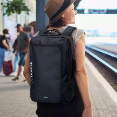 branded Swiss Peak Convertible Travel Backpack, from our range of promotional Backpacks