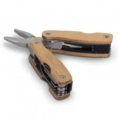 branded Wooden Multi Tool, from our range of promotional Tools & Pocket Knives