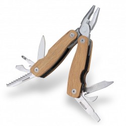 branded Wooden Multi Tool, from our range of promotional Tools & Pocket Knives