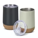 branded Vixen Vacuum Coffee Cup 300ml, from our range of promotional Reusable Coffee Cups - Metal