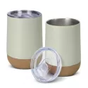 branded Vixen Vacuum Coffee Cup 300ml, from our range of promotional Reusable Coffee Cups - Metal