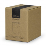 branded NATURA Candle with Bamboo Lid, from our range of promotional Candles