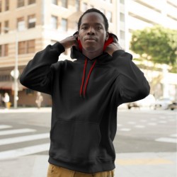 branded TRENDSWEAR Studio Contrast Unisex Hoodie, from our range of promotional Hoodies