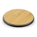 branded Bamboo 15W Wireless Fast Charger, from our range of promotional Phone &amp; Tablet Chargers