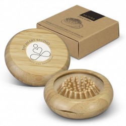 branded NATURA Bamboo Brush and Mirror, from our range of promotional Personal Products