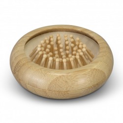 branded NATURA Bamboo Brush and Mirror, from our range of promotional Personal Products