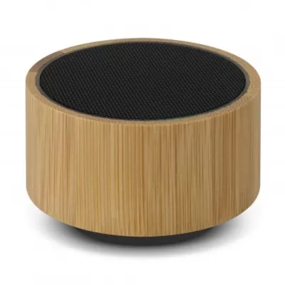 branded Bamboo Bluetooth Speaker - Black, from our range of promotional Speakers