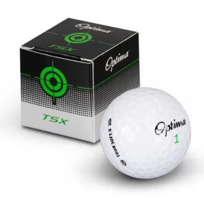 branded PGF Optima Golf Ball, from our range of promotional Printed Golf Balls