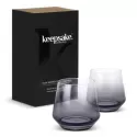branded Keepsake Dusk Whiskey Glass Set of 2 - 400ml, from our range of promotional Glass Enviro Products