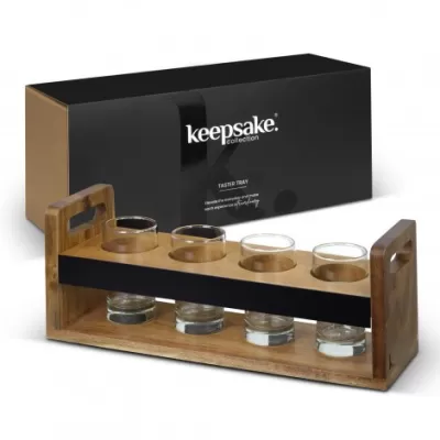 branded Keepsake Taster Tray, from our range of promotional Coffee Gift Sets