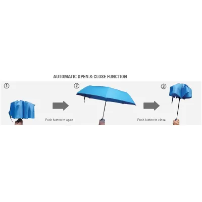 branded Designa Full Colour Genie Umbrella-Sea, from our range of promotional Custom Made Umbrellas