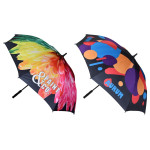 Custom Made Umbrellas - Designa Full Colour Promo Umbrella-Sea