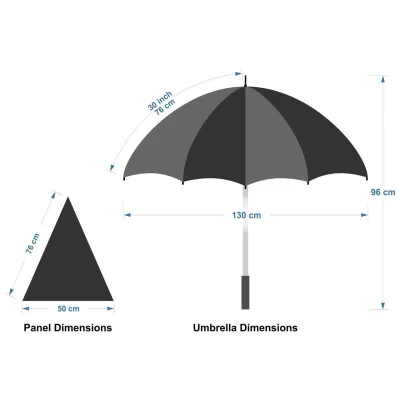 branded Designa Screen Print Promo Umbrella-Air, from our range of promotional Custom Made Umbrellas
