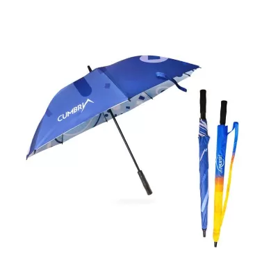 branded Custom Made Full Colour Golf Umbrella, from our range of promotional Custom Made Umbrellas