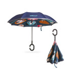 branded Childrens Reversible Folding Umbrella, from our range of promotional Custom Made Umbrellas