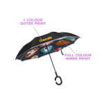 branded Childrens Reversible Folding Umbrella, from our range of promotional Custom Made Umbrellas