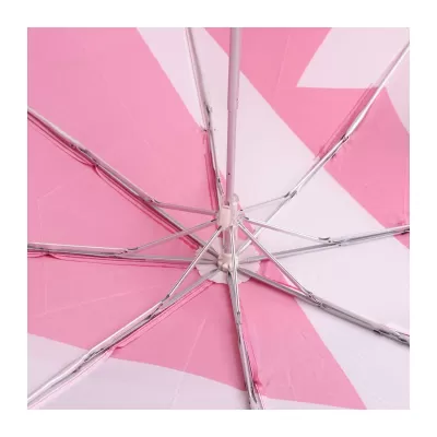 branded Custom Made RPET Lightweight Umbrella with Wooden Handle, from our range of promotional Custom Made Umbrellas