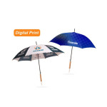 branded Custom Made RPET Umbrella with Straight Handle, from our range of promotional Custom Made Umbrellas
