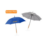 branded Custom Made RPET Umbrella with Straight Handle, from our range of promotional Custom Made Umbrellas