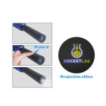 branded Deluxe Eight-Panel Umbrella with Projector Lamp(27), from our range of promotional Custom Made Umbrellas