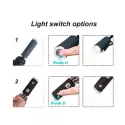 branded Folding Ten-Panel Umbrella with LED Light, from our range of promotional Custom Made Umbrellas