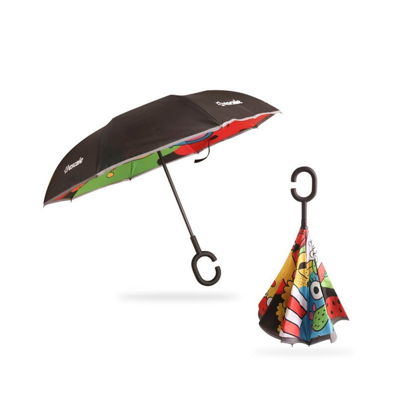 branded Reversible Folding Umbrella, from our range of promotional Custom Made Umbrellas
