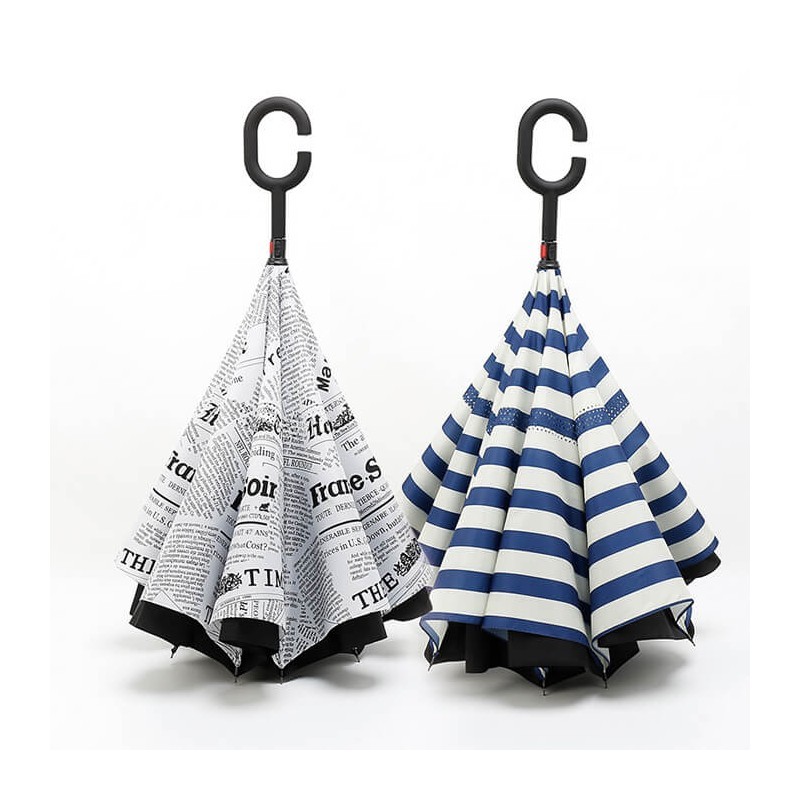 branded Reversible Folding Umbrella, from our range of promotional Custom Made Umbrellas