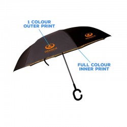 branded Reversible Folding Umbrella, from our range of promotional Custom Made Umbrellas