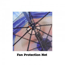 branded Sport Umbrella with Fan, from our range of promotional Custom Made Umbrellas