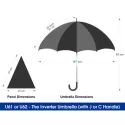 branded The Inverter Umbrella with J Handle, from our range of promotional Inverted Umbrellas