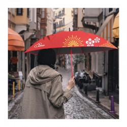 branded Tire Handle Car Umbrella, from our range of promotional Custom Made Umbrellas