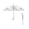 branded Transparent Eight-Panel Umbrella, from our range of promotional Custom Made Umbrellas