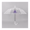 branded Transparent Eight-Panel Umbrella, from our range of promotional Custom Made Umbrellas