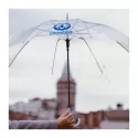 branded Transparent Eight-Panel Umbrella, from our range of promotional Custom Made Umbrellas