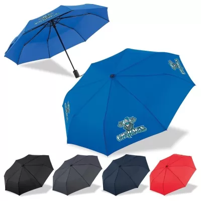 branded Umbra - Boutique Compact Folding Umbrella, from our range of promotional Folding Umbrellas