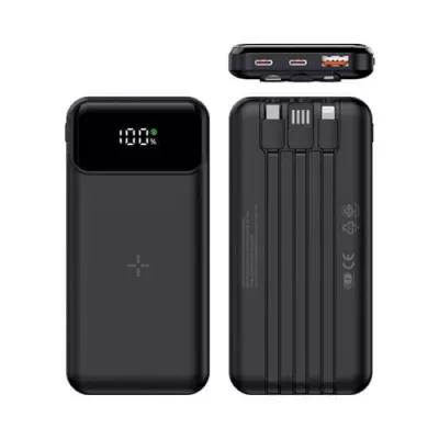 branded Bowden Eco 22.5W Quick Charge Wireless Power Bank - 10,000 mAh, from our range of promotional Power Banks