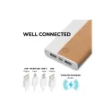 branded Norfolk Wireless Eco Power Bank - 10,000 mAh, from our range of promotional Power Banks