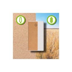 branded Norfolk Wireless Eco Power Bank - 10,000 mAh, from our range of promotional Power Banks